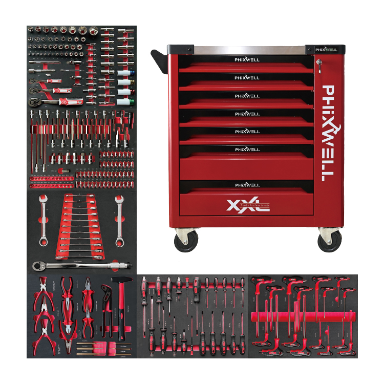 719503 PHIXWELL 249pcs Tool Set Tool Cabinet