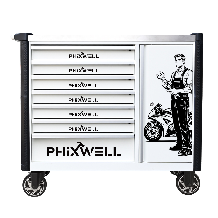 719516 PHIXWELL 7 drawer comh-aireachta uirlisí múnla nua