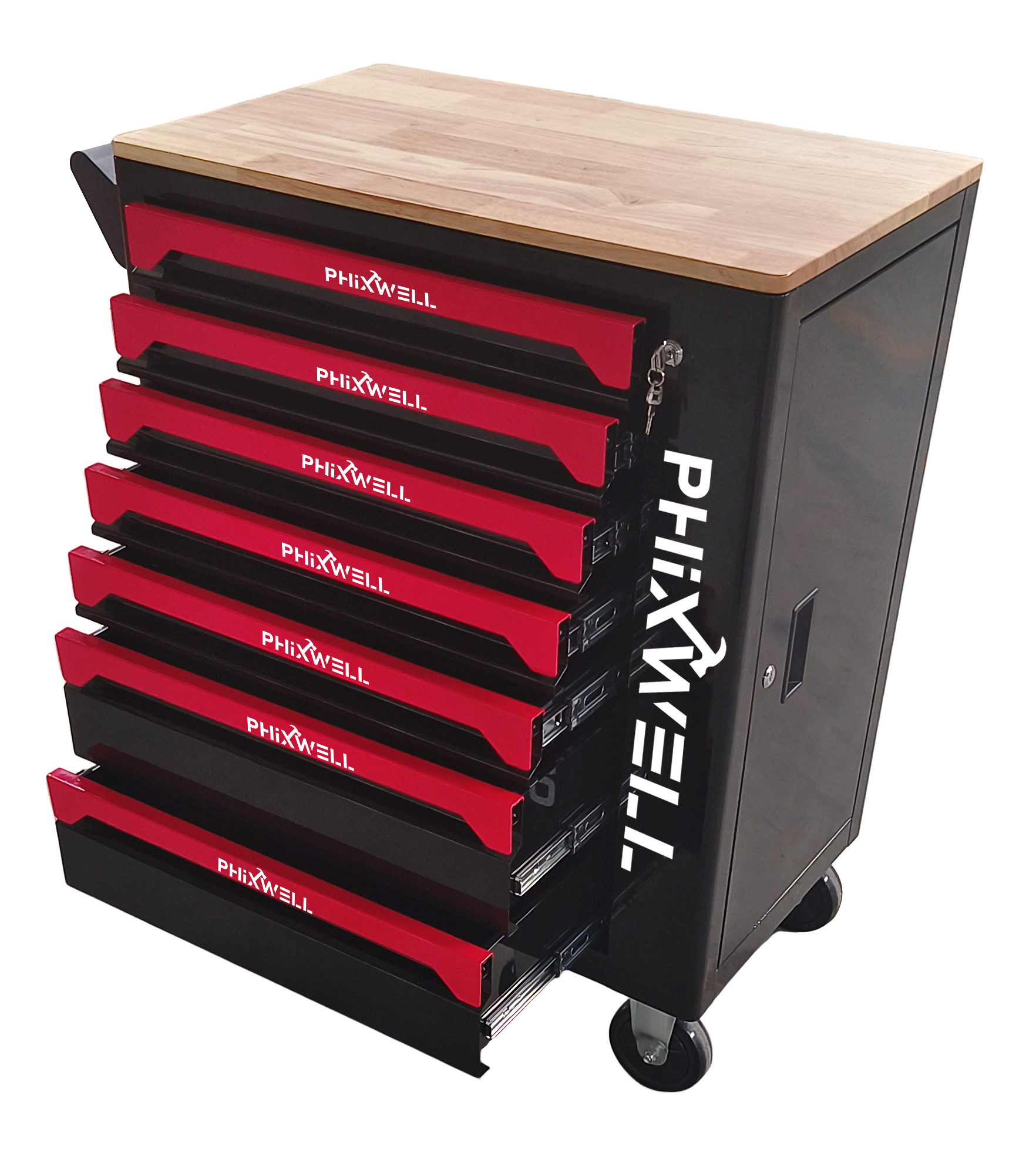 719507 PHIXWELL 7 tarraiceán comh-aireachta uirlisí le countertop