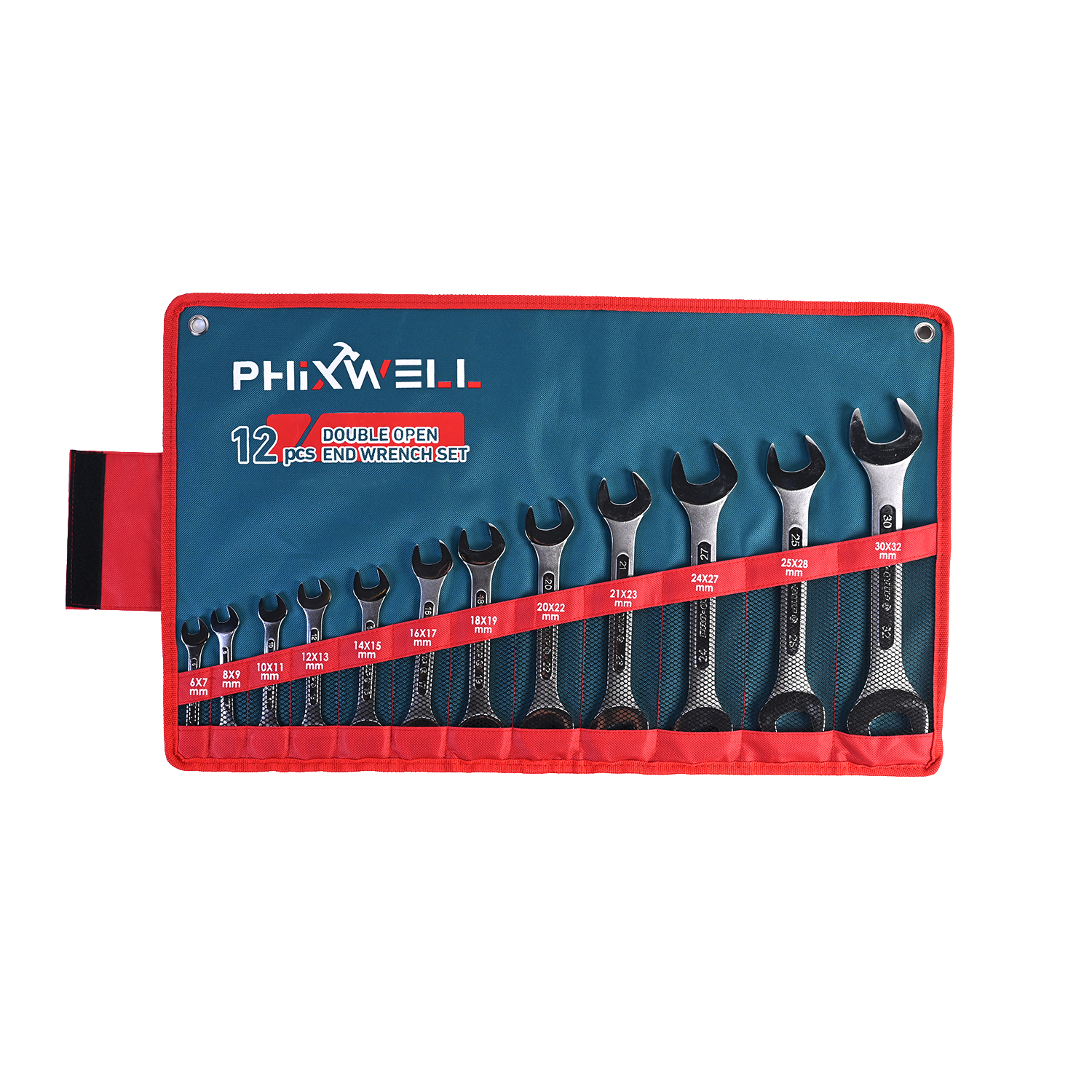 717534 PHIXWELL 12 PCS Sraith Sreangán Ribín Dúbailte