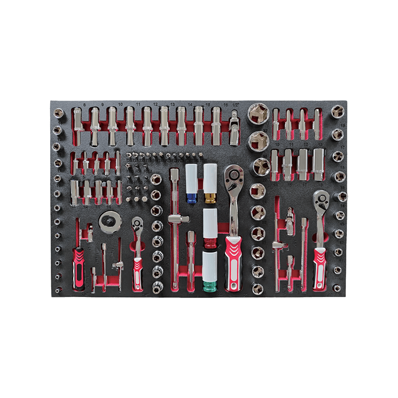 719520PHIXWELL 11 tarraiceán Comh-Aireachta Uirlis le 377pcs Tool Set