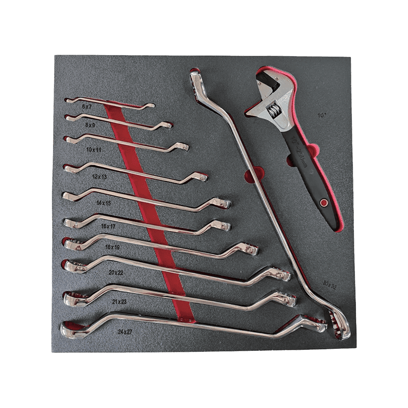 719520PHIXWELL 11 tarraiceán Comh-Aireachta Uirlis le 377pcs Tool Set